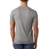 Next Level Men's Dark Heather Gray CVC Tee with Pocket