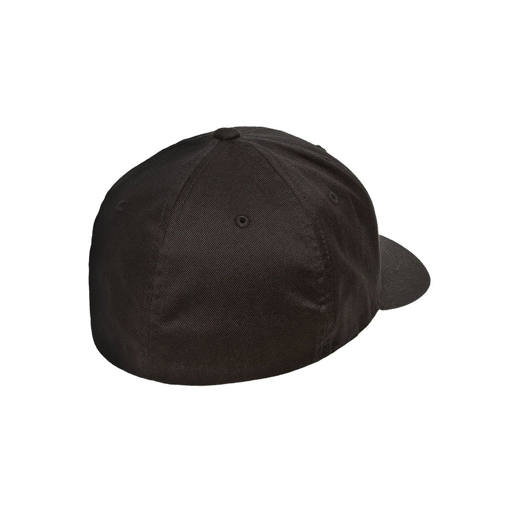 Flexfit Black Perma Curve Cap