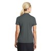 Nike Women's Anthracite Dri-FIT Short Sleeve Vertical Mesh Polo