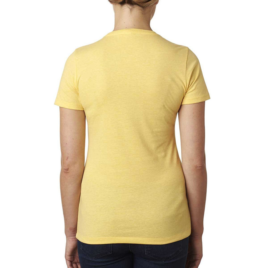 Next Level Women's Banana Cream CVC Crew Tee