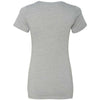 Next Level Women's Dark Heather Grey CVC Crew Tee