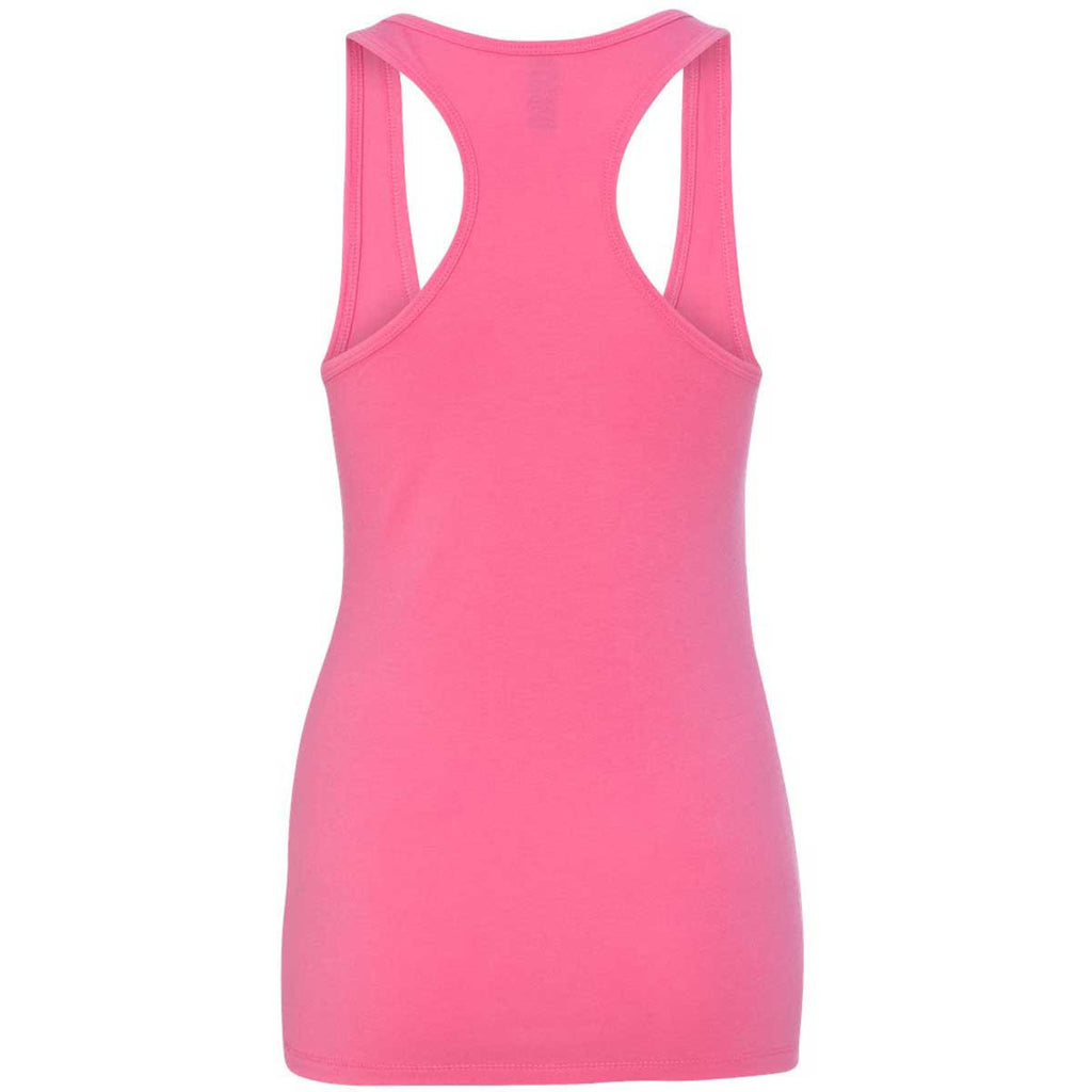 Next Level Women's Raspberry Jersey Racerback Tank