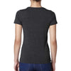 Next Level Women's Vintage Black Triblend Crew