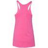 Next Level Women's Vintage Pink Triblend Racerback Tank
