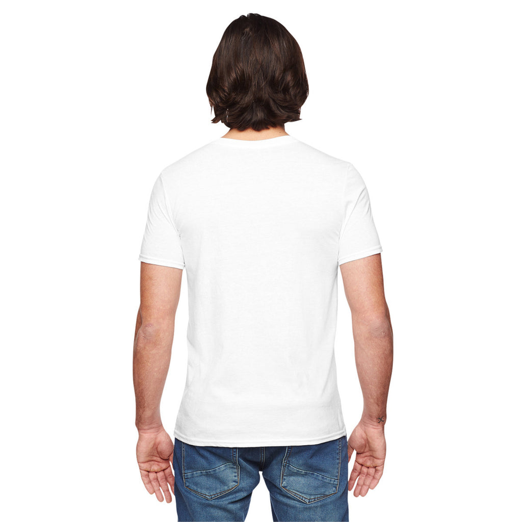 Anvil Men's White Triblend T-Shirt