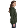 Anvil Women's City Green Full-Zip Hooded Fleece