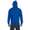 Anvil Men's Royal Blue Full-Zip Hooded Fleece