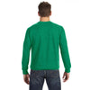 Anvil Men's Heather Green Crewneck French Terry Sweatshirt