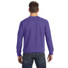Anvil Men's Heather Purple Crewneck French Terry Sweatshirt