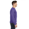 Anvil Men's Heather Purple Crewneck French Terry Sweatshirt