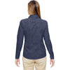 North End Women's Navy Excursion Utility Two-Tone Performance Shirt
