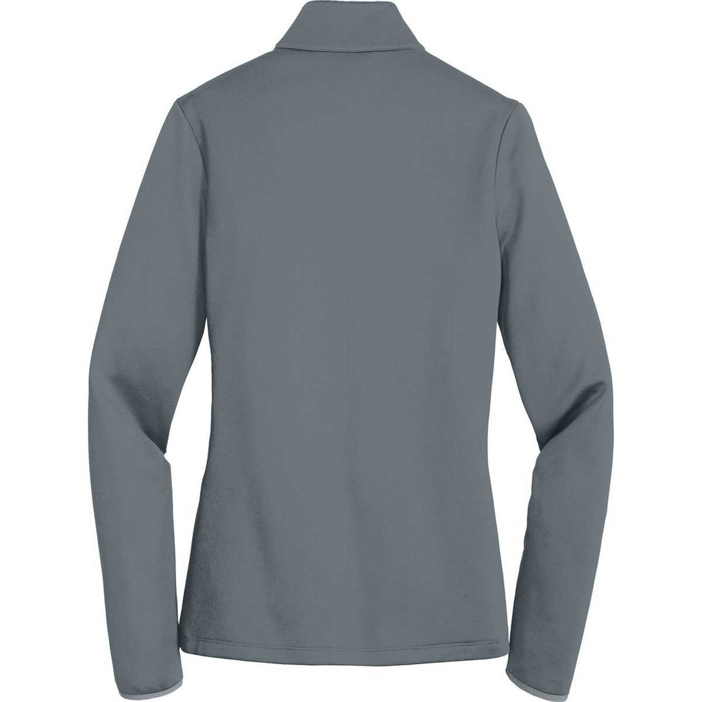 Nike Golf Women's Dark Grey/Black Therma-FIT Hypervis Full-Zip Jacket