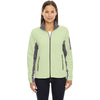 North End Women's' Lime Sherbert Microfleece Jacket