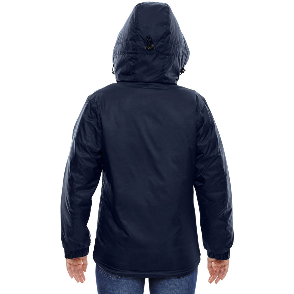 North End Women's' Midnight Navy Insulated Jacket
