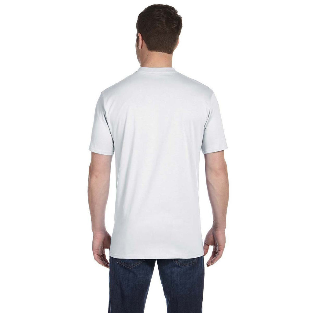 Anvil Men's White Midweight T-Shirt