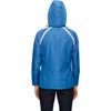 North End Women's Light Nautical Blue Sirius Jacket with Embossed Print