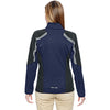 North End Women's Classic Navy Strike Colorblock Fleece Jacket