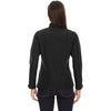 North End Women's Black Forecast Three-Layer Light Bonded Travel Jacket