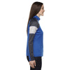 North End Women's True Royal Quick Performance Interlock Half-Zip Top