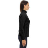 North End Women's Black Three-Layer Light Bonded Soft Shell Jacket