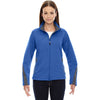 North End Women's Olympic Blue Escape Bonded Fleece Jacket
