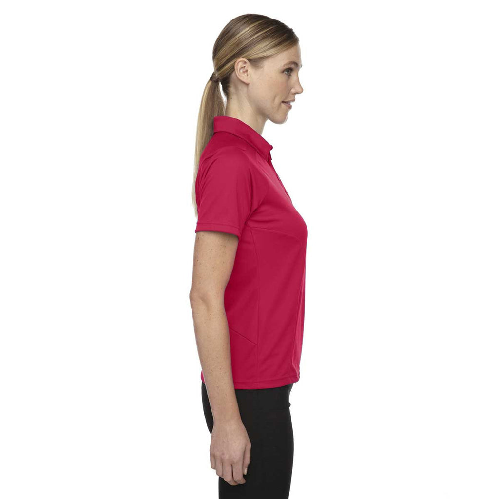 North End Women's Olympic Red Dolomite UTK Performance Polo