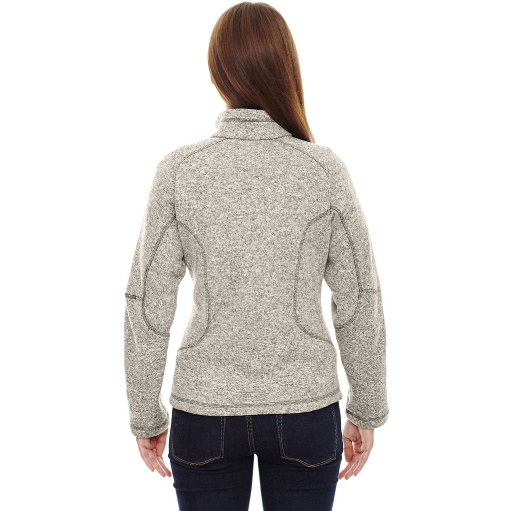 North End Women's Light Heather Peak Jacket