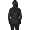 North End Women's Black Hybrid Soft Shell Jacket