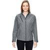 North End Women's Light Grey Frequency Melange Jacket