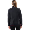 North End Women's Black/Olympic Red Fleece Jacket