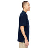 North End Men's Navy Excursion Crosscheck Performance Woven Polo