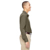 North End Men's Dark Oakmoss Excursion Utility Two-Tone Performance Shirt
