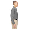 North End Men's Graphite Excursion Utility Two-Tone Performance Shirt