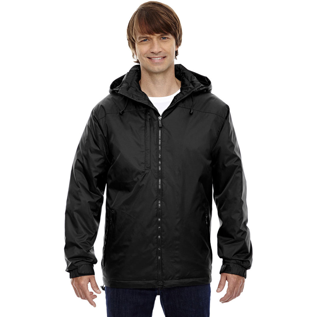 North End Men's Black Insulated Jacket