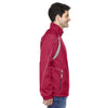 North End Men's Olympic Red Endurance Lightweight Colorblock Jacket