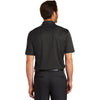 Nike Men's Black/Anthracite Dri-Fit Colorblock Micro Pique Polo