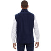 North End Men's Classic Navy Voyage Fleece Vest