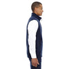 North End Men's Classic Navy Voyage Fleece Vest