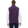 North End Men's Mulberry Purple Voyage Fleece Vest