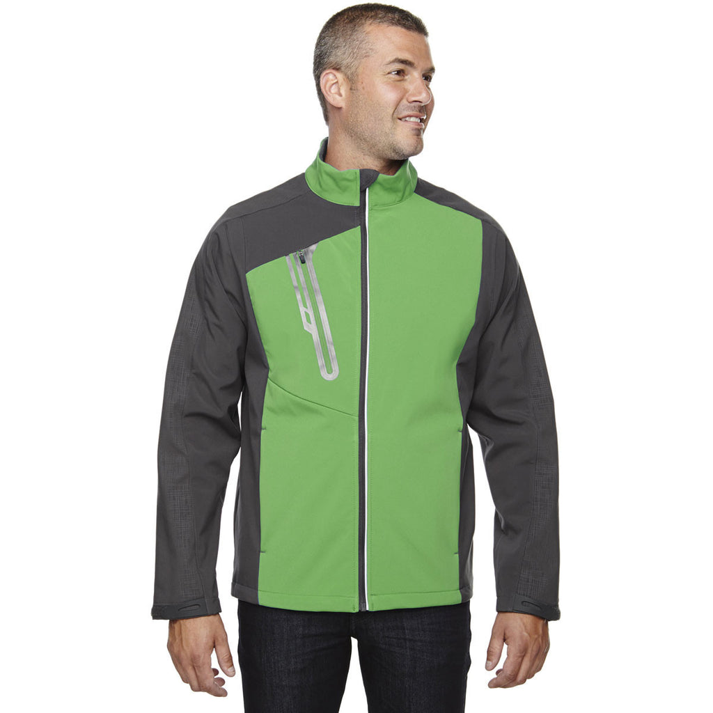 North End Men's Valley Green Terrain Colorblock with Embossed Print