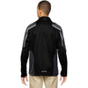 North End Men's Black Strike Colorblock Fleece Jacket