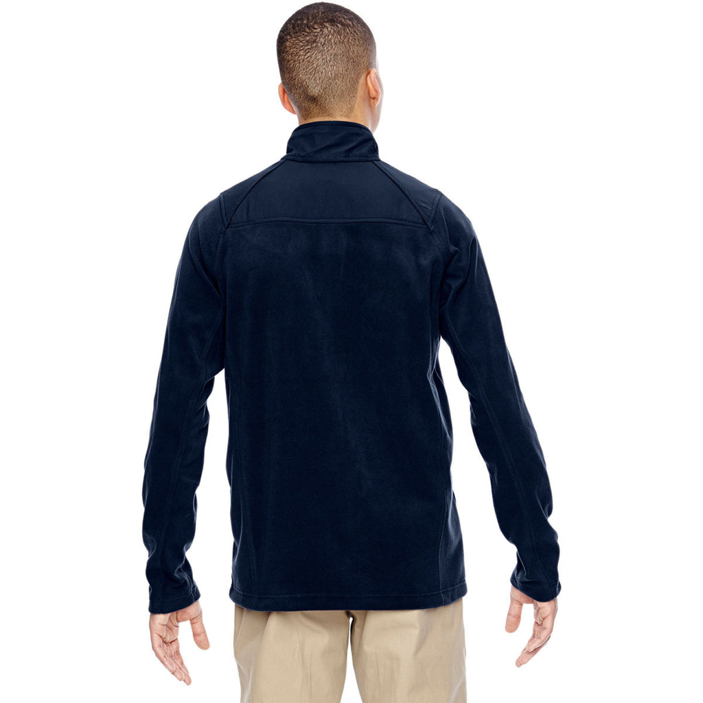 North End Men's Navy Excursion Fleece Half-Zip