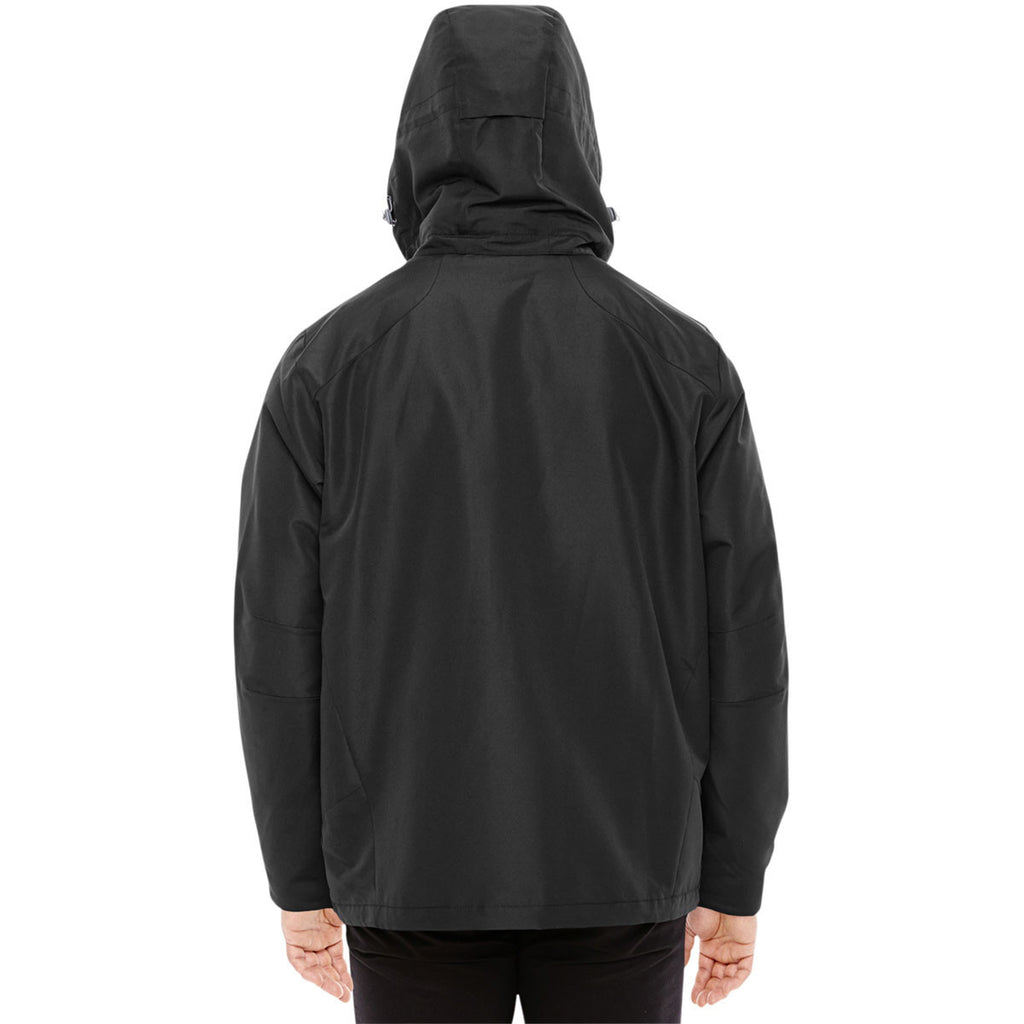 North End Men's Black/Graphite Insight Interactive Shell Jacket