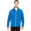 North End Men's Nautical Blue/Platinum Torrent Performance Fleece Jacket