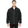 North End Men's Black/Graphite Resolve Interactive Insulated Packable Jacket