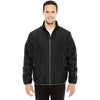 North End Men's Black/Graphite Resolve Interactive Insulated Packable Jacket
