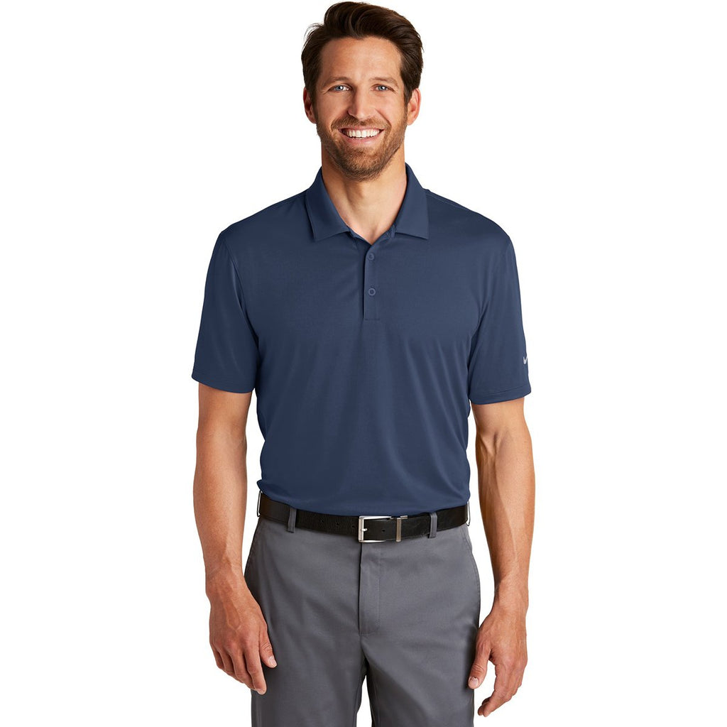 Nike Men's Midnight Navy Dri-Fit Legacy Polo