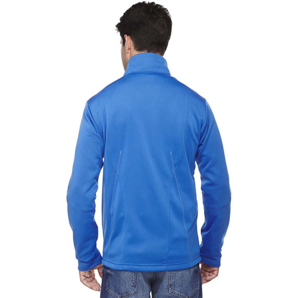 North End Men's Olympic Blue Escape Bonded Fleece Jacket
