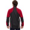 North End Men's Olympic Red Lightweight Bonded Performance Hybrid Jacket