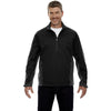North End Men's Black Performance Stretch Wind Shirt